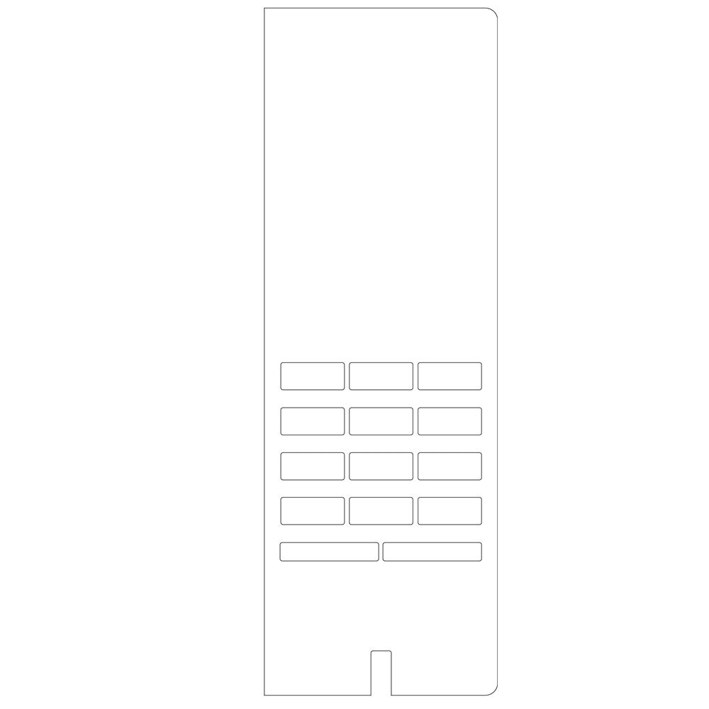 Faceplate for E100 Telephone